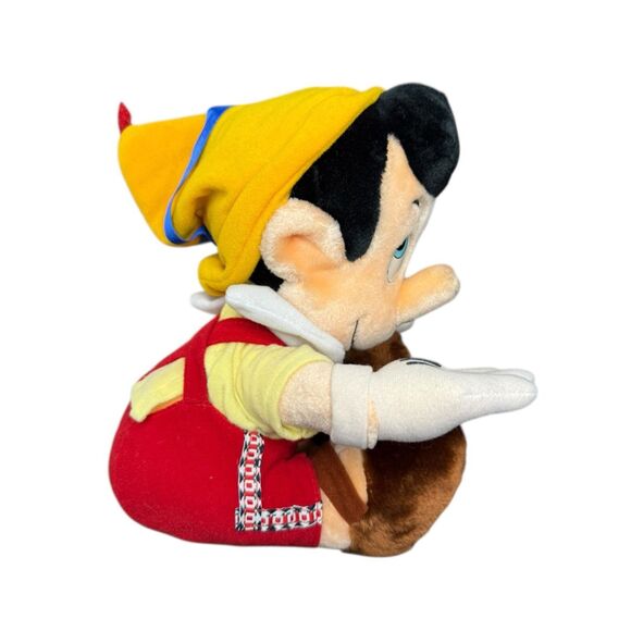 Vintage Disneyland Disney World Sitting Pinocchio Collectible Plush Toy 80s Rare - Picture 4 of 7